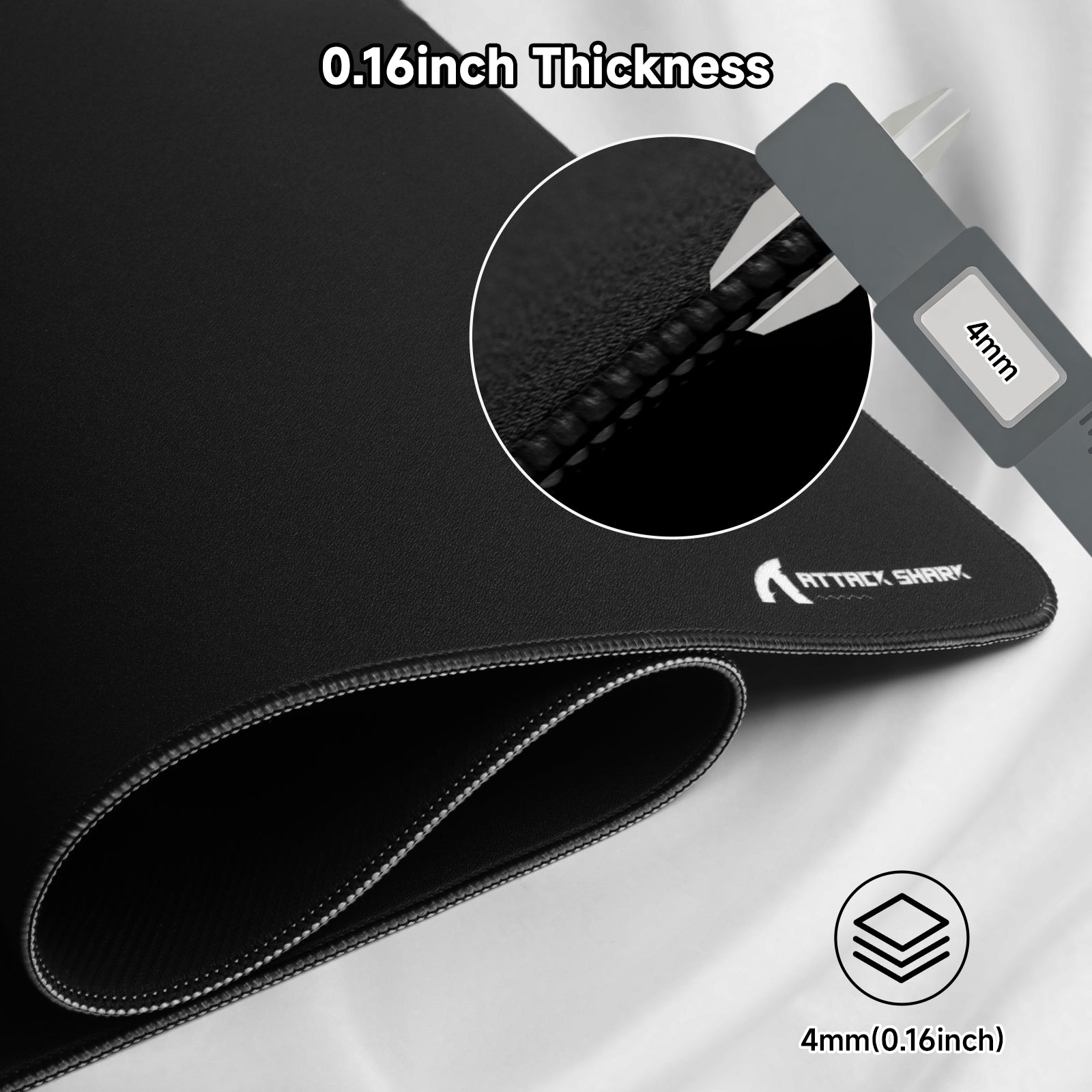 Tapis de Souris Gaming eSport ATTACK SHARK CM02PRO (900x400x4 MM)
