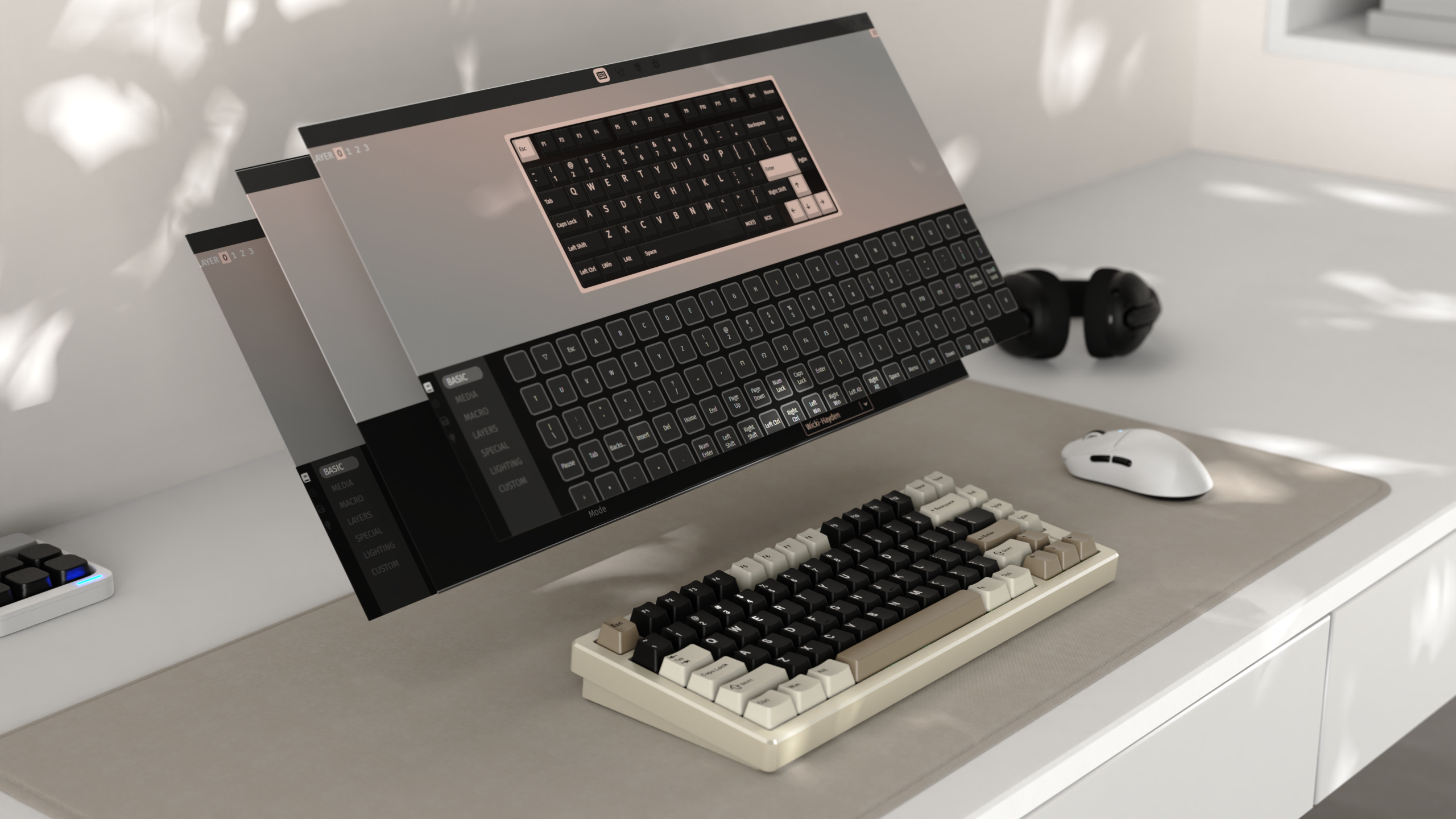 Clavier entièrement en aluminium ATTACK SHARK X75