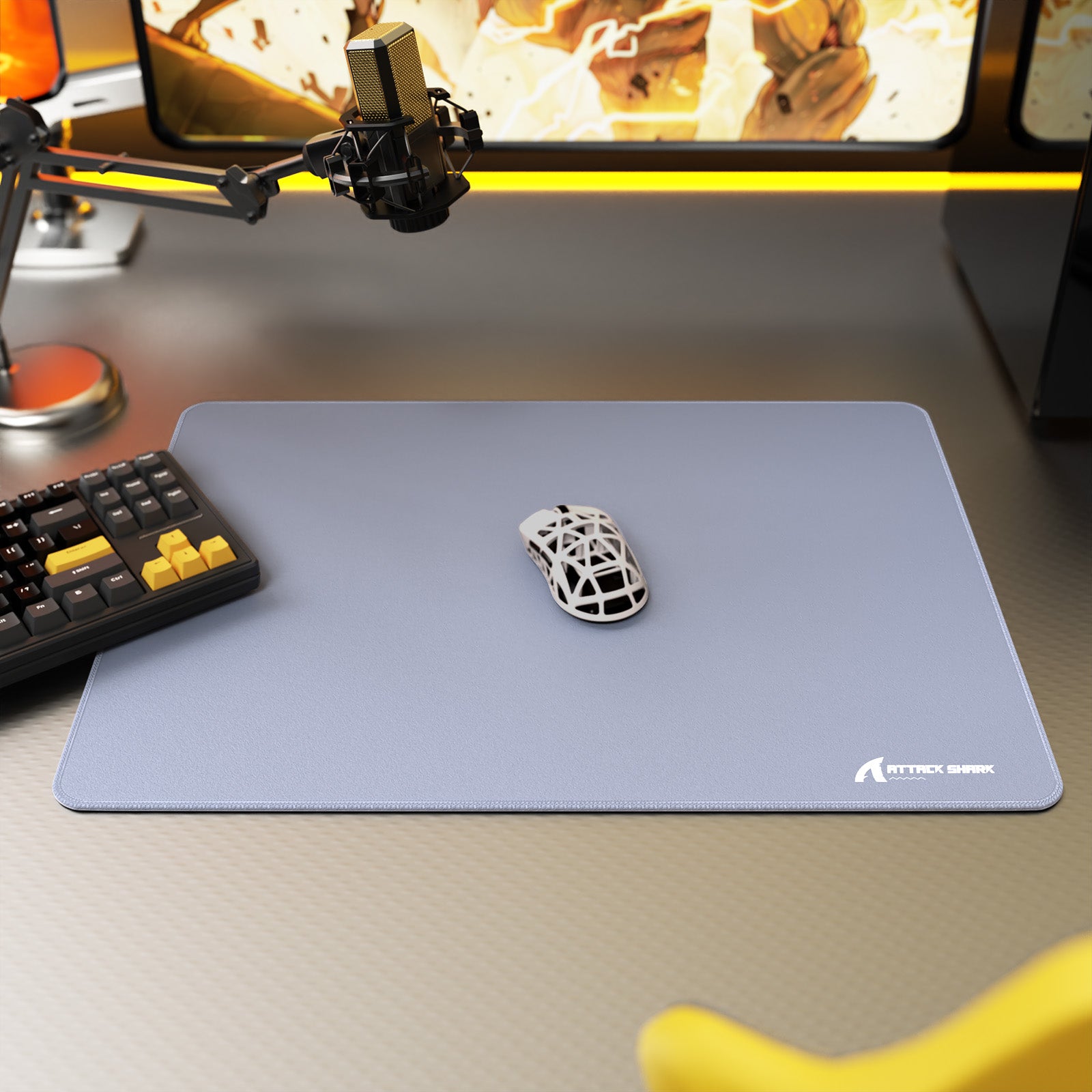 Tapis de Souris Gaming eSport ATTACK SHARK CM02SE (410x310x4 MM)