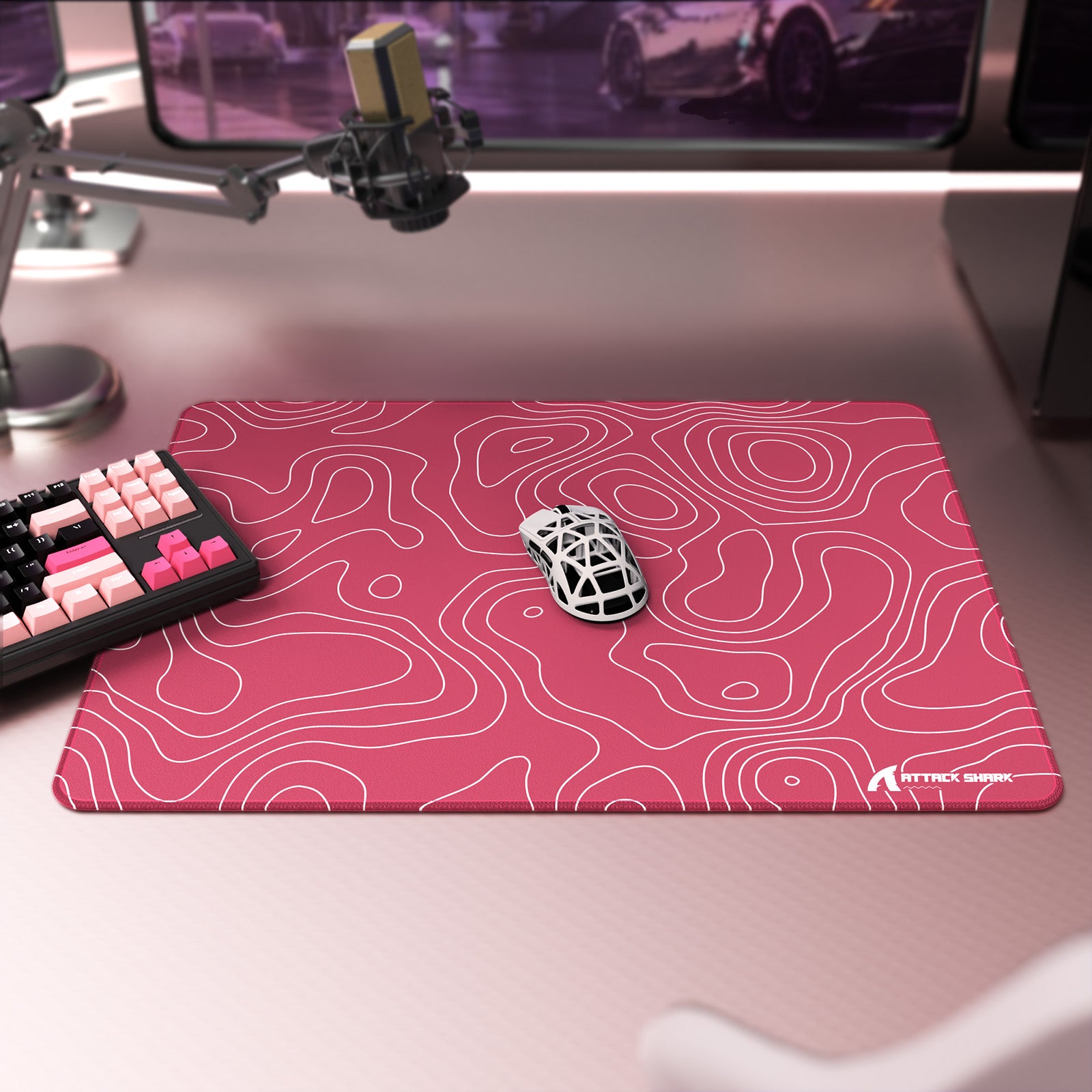 Tapis de Souris Gaming eSport ATTACK SHARK CM02SE (410x310x4 MM)