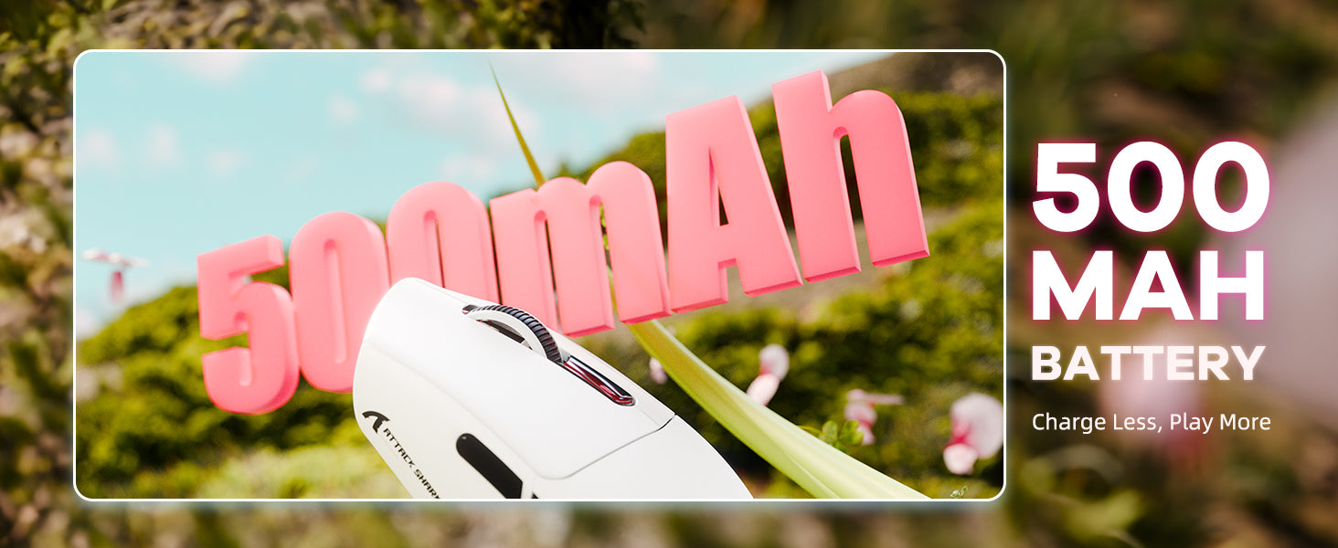 Souris de jeu sans fil tri-mode ATTACK SHARK G3 25 000 DPI ultra légère