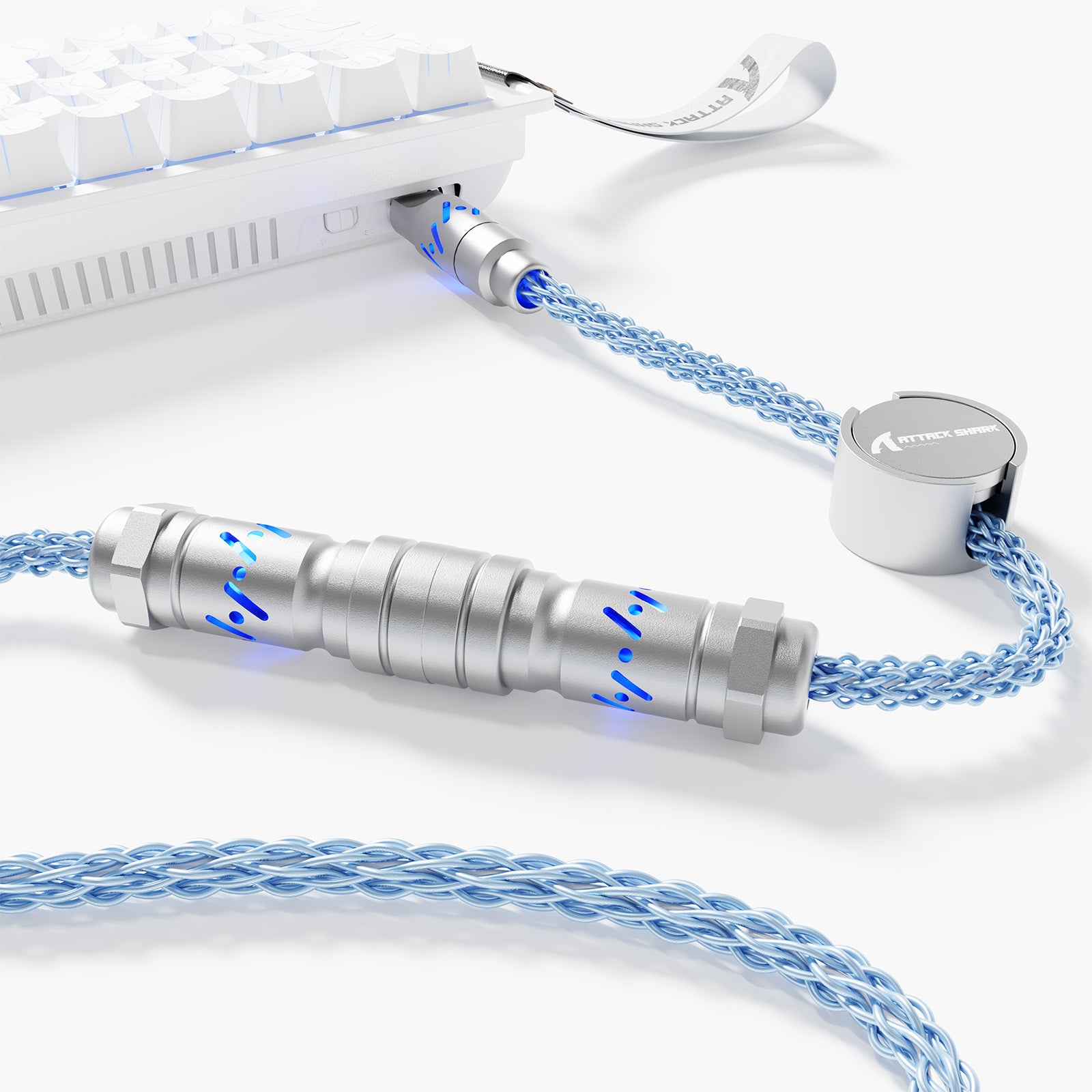 ATTACK SHARK C07 Câble aviator personnalisé pour clavier magnétique 8KHz