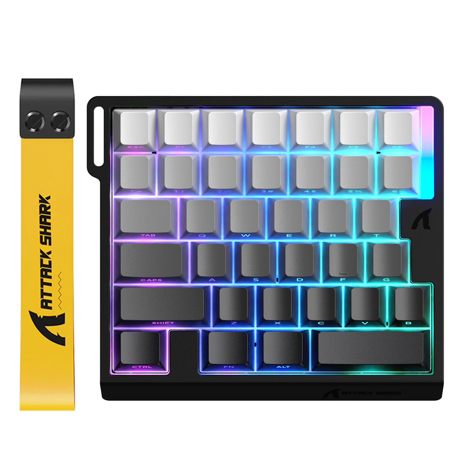 Clavier à interrupteur magnétique à une main ATTACK SHARK M36 HE