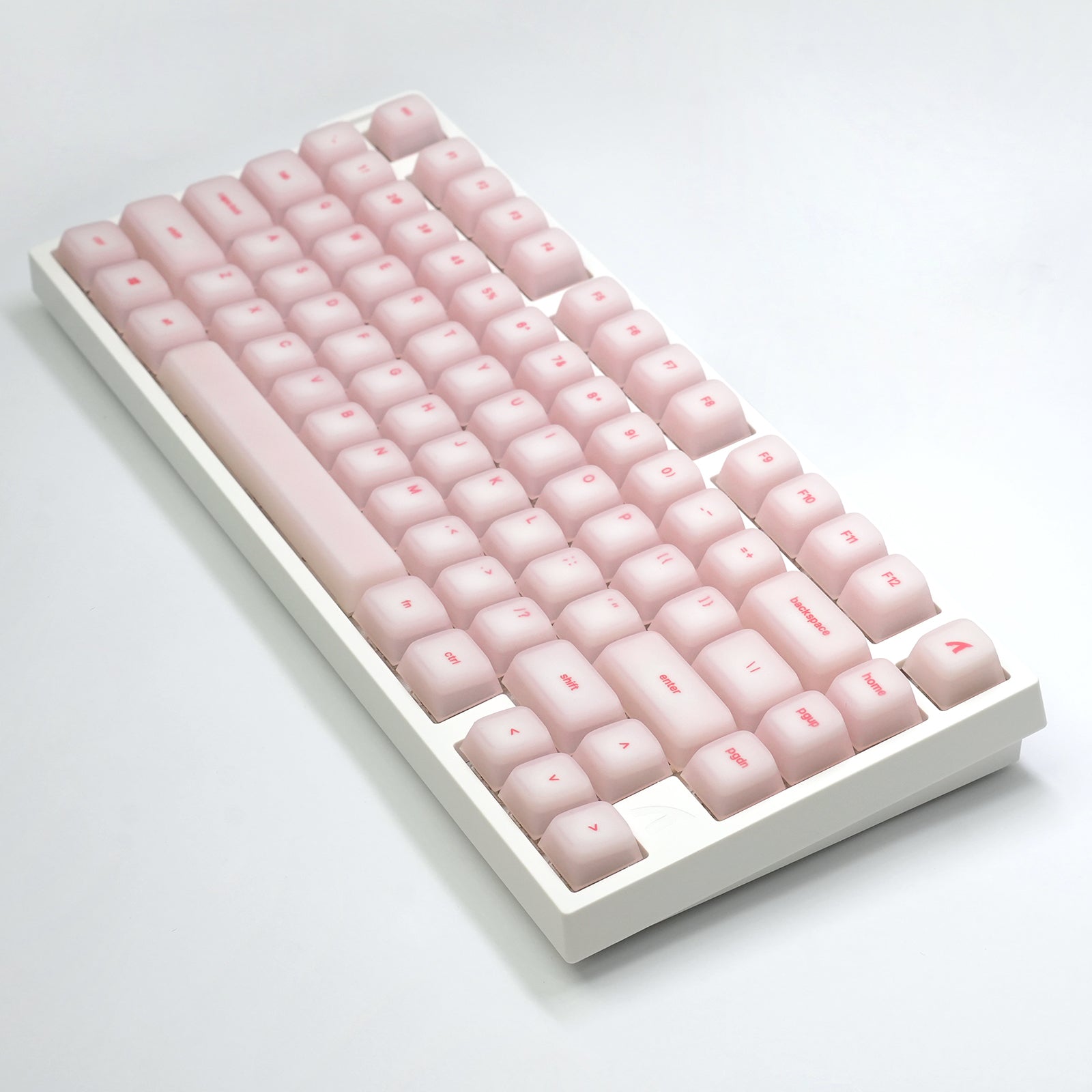 ATTACK SHARK SK01 Ensemble de 113 touches avec capuchons en silicone, profil Cherry, ANSI, rose