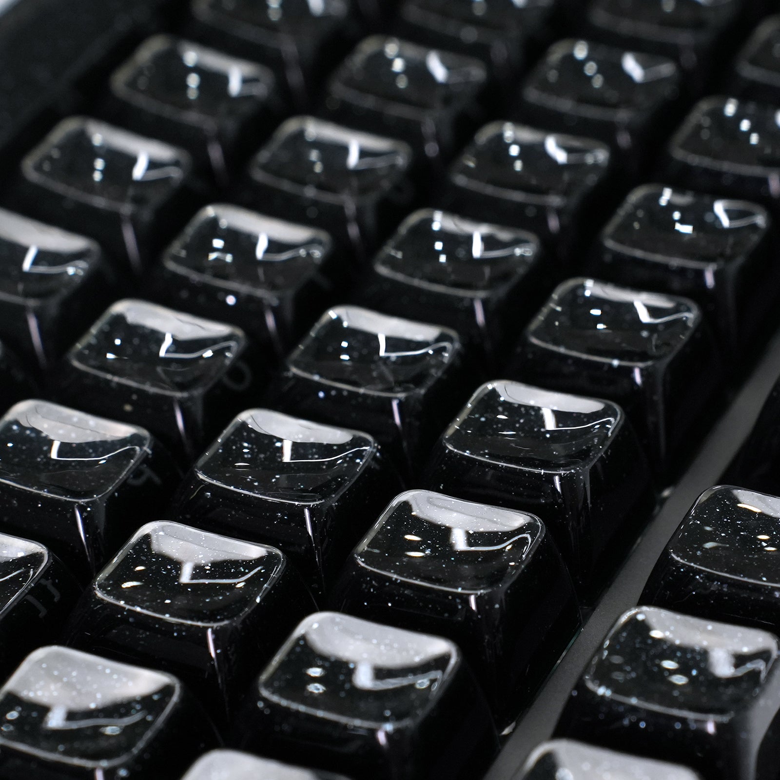 ATTACK SHARK SK03, 136 touches, touches en cristal, profil ASA, ANSI/ISO