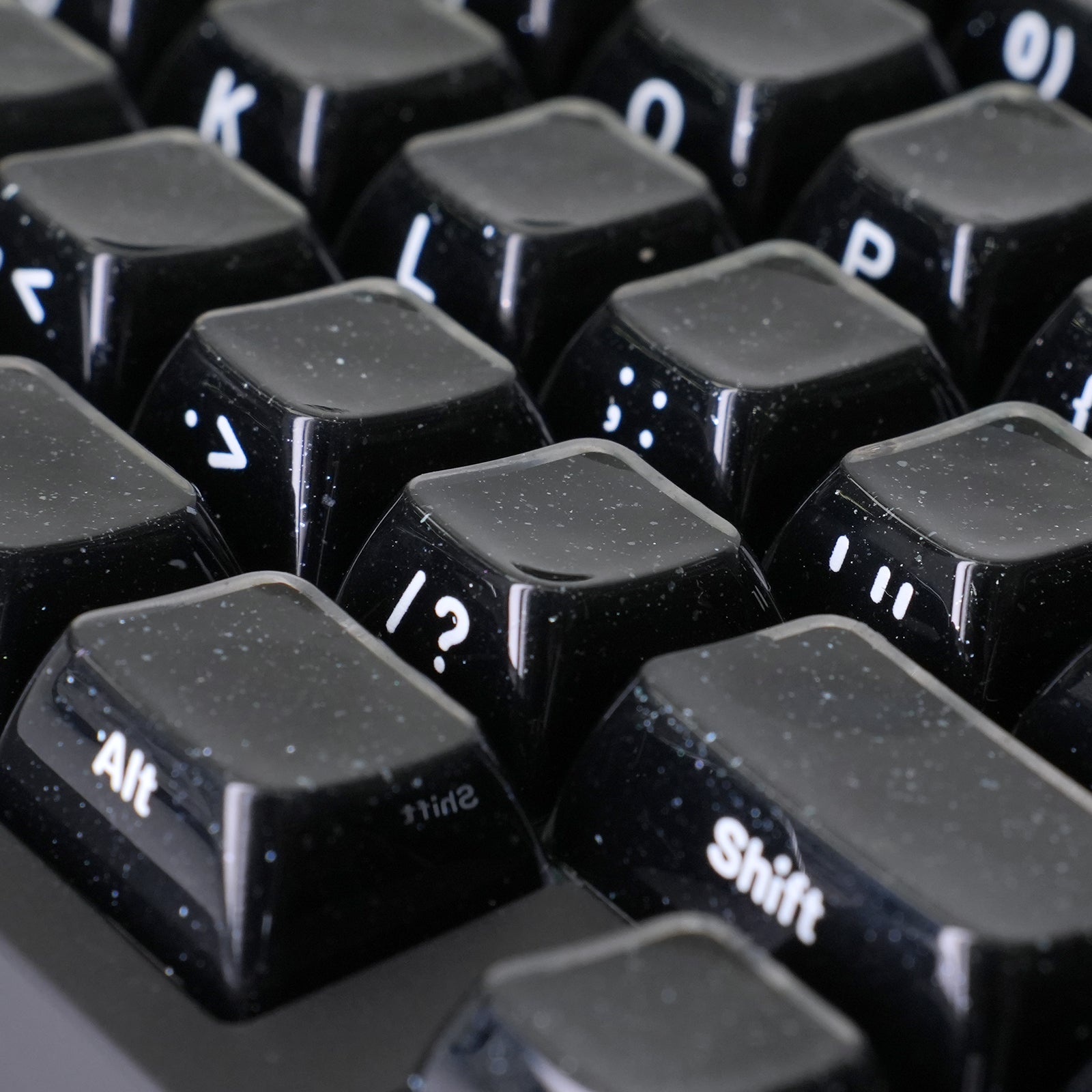 ATTACK SHARK SK03, 136 touches, touches en cristal, profil ASA, ANSI/ISO