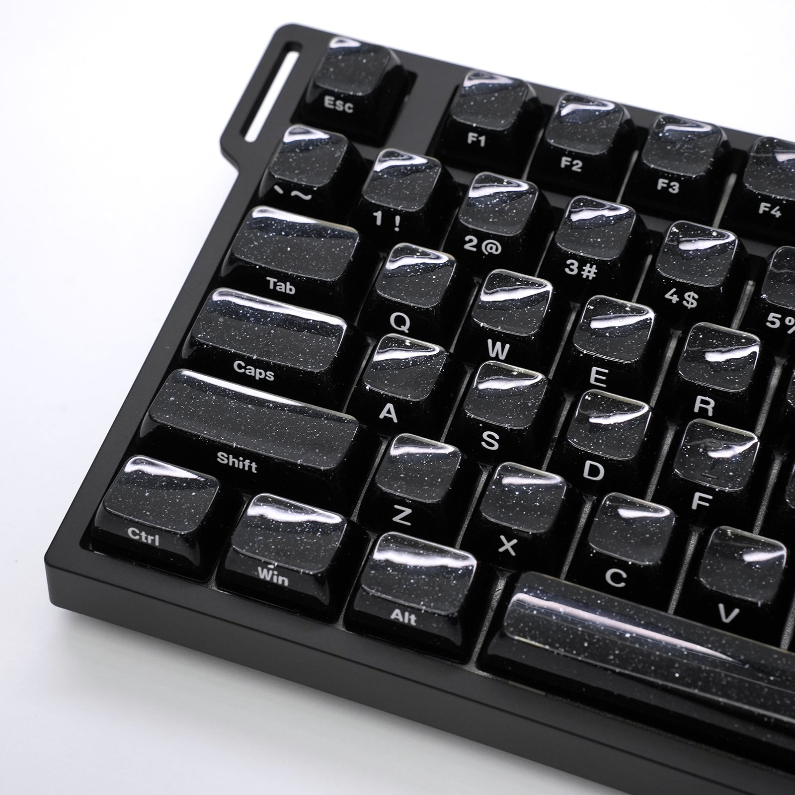 ATTACK SHARK SK03, 136 touches, touches en cristal, profil ASA, ANSI/ISO