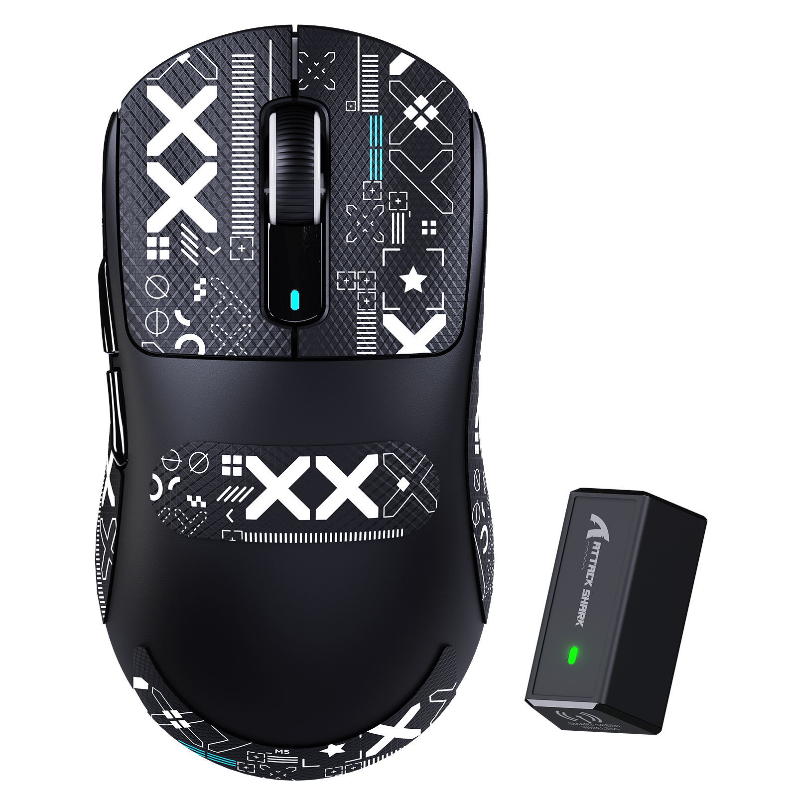 ATTACK SHARK X3PRO Souris de jeu 8K à trois modes