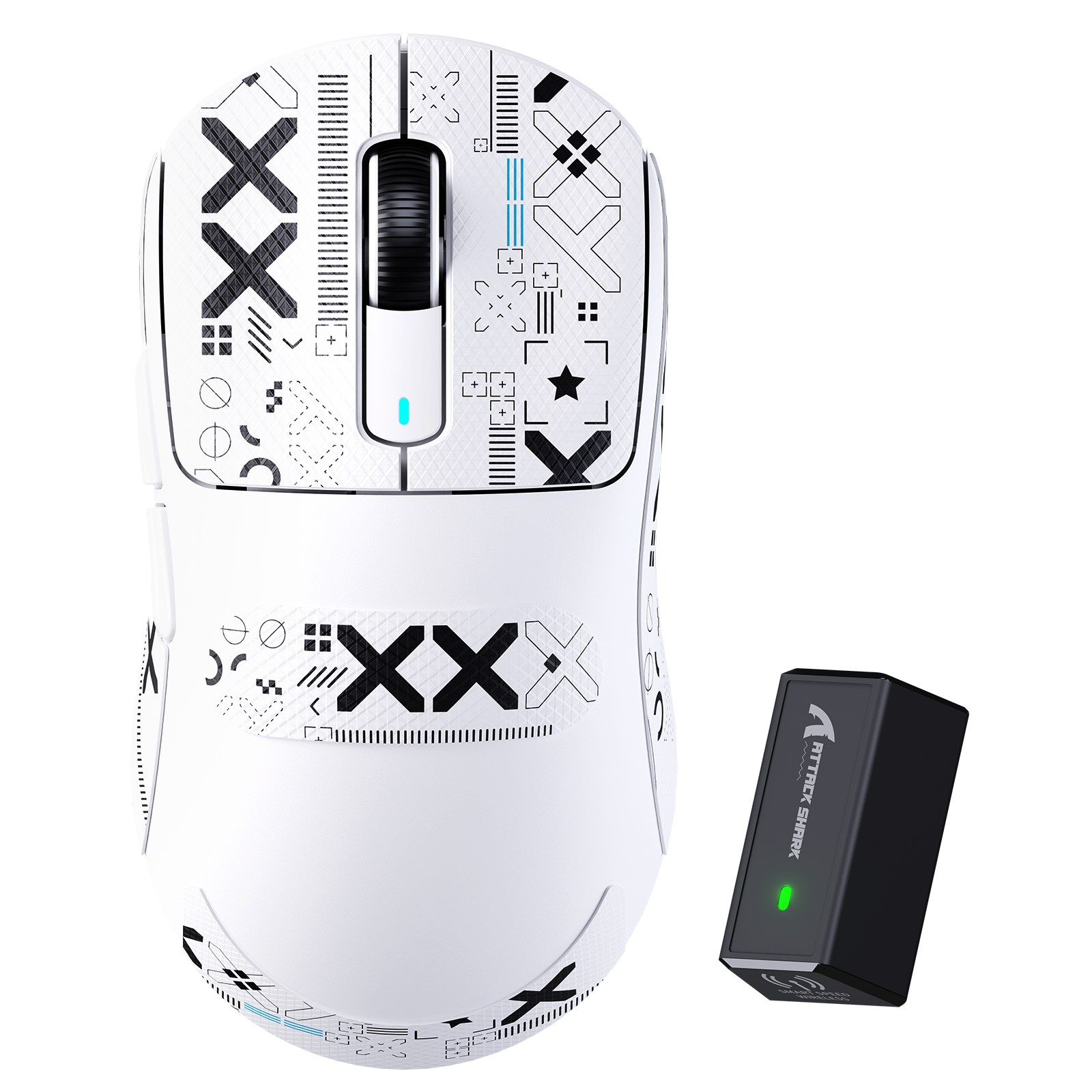 ATTACK SHARK X3PRO Souris de jeu 8K à trois modes
