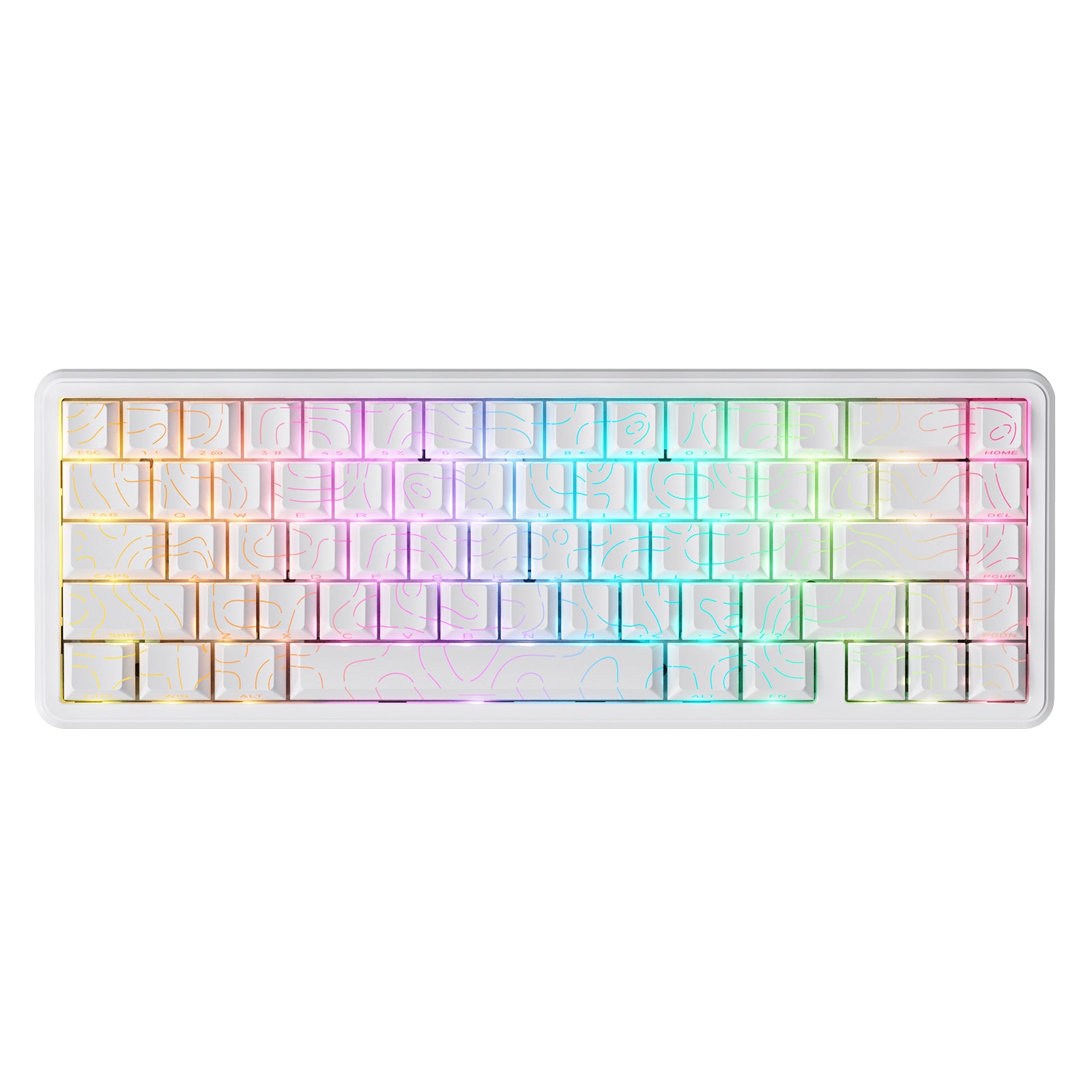 Clavier à déclenchement rapide à interrupteur magnétique ATTACK SHARK X65 HE