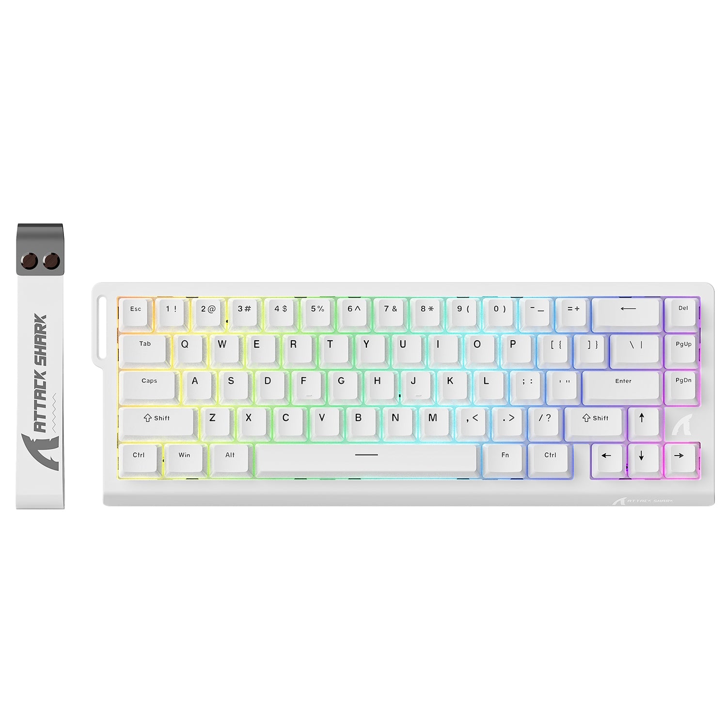 ATTACK SHARK X68 HE Clavier à déclenchement rapide avec switch magnétique