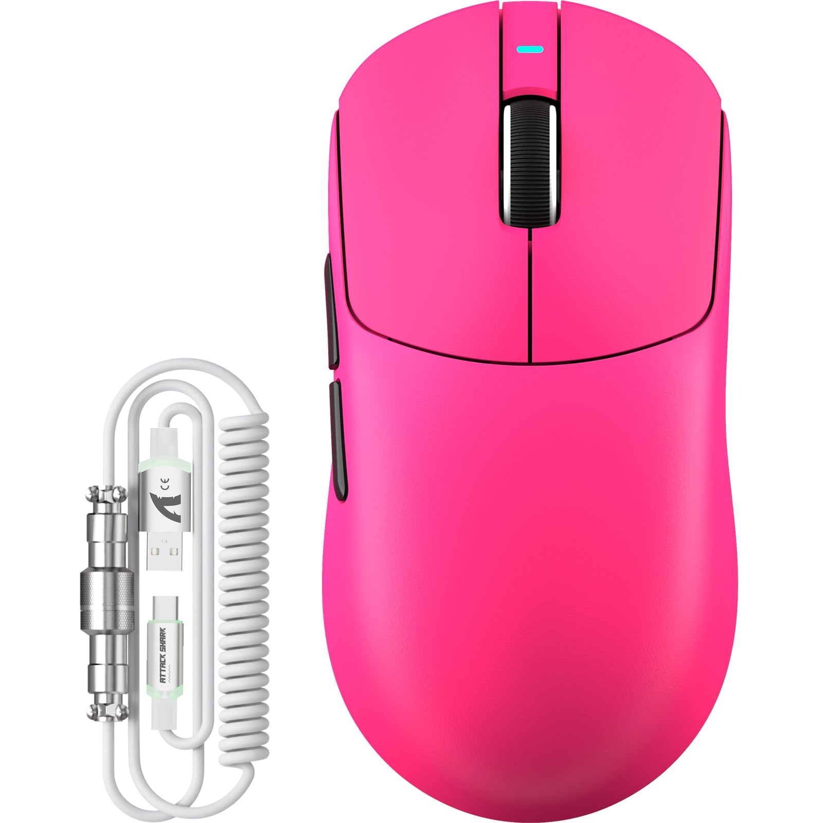 Souris de jeu sans fil tri-mode ATTACK SHARK X8PLUS avec câble C06 ULTRA