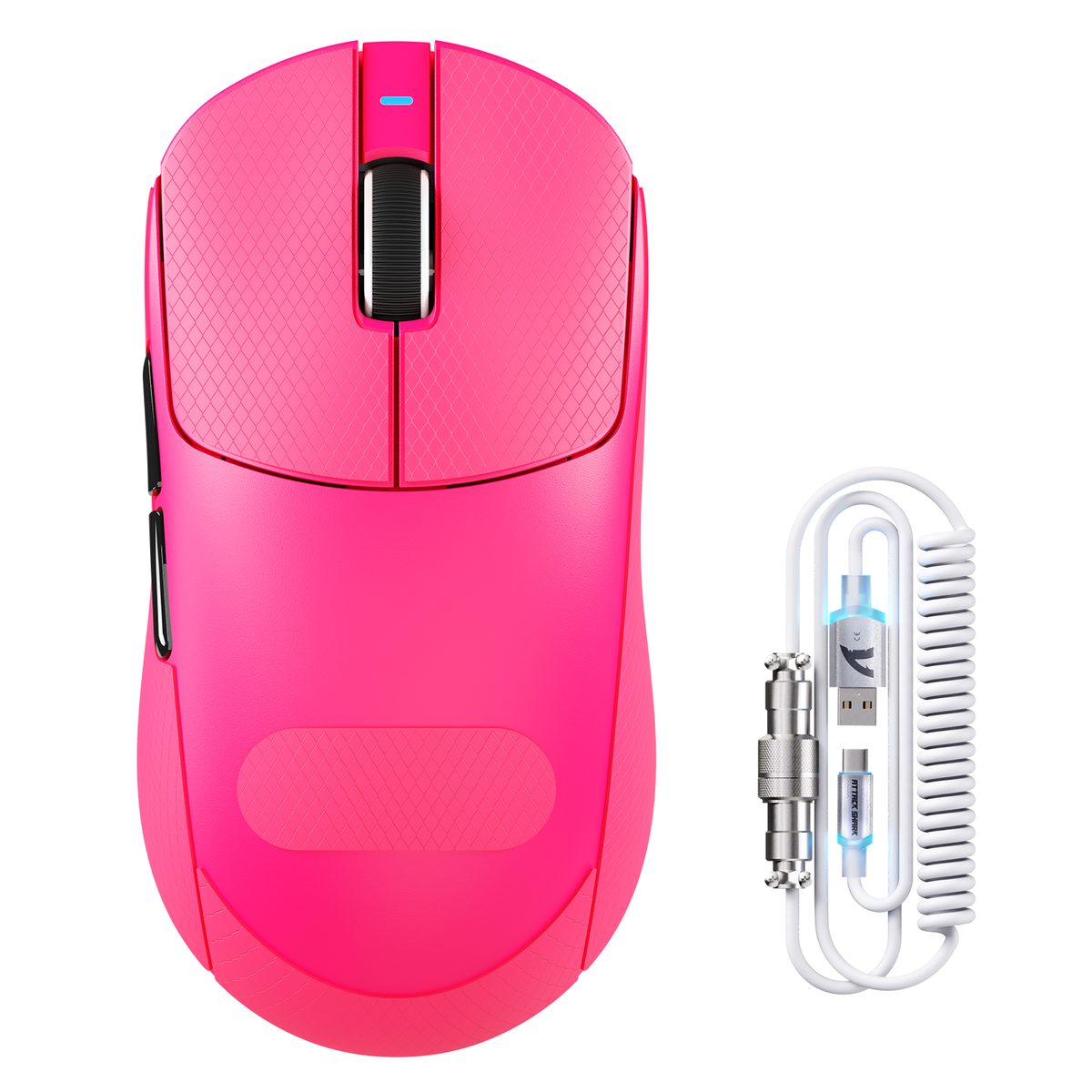 Souris de jeu sans fil tri-mode ATTACK SHARK X8 PLUS avec câble C06 ULTRA