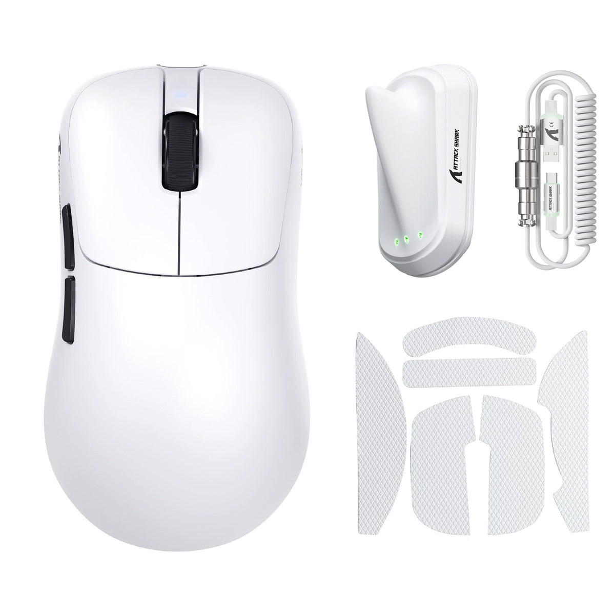 Souris gaming sans fil ergonomique ATTACK SHARK V2 AIR PAW3955MAX